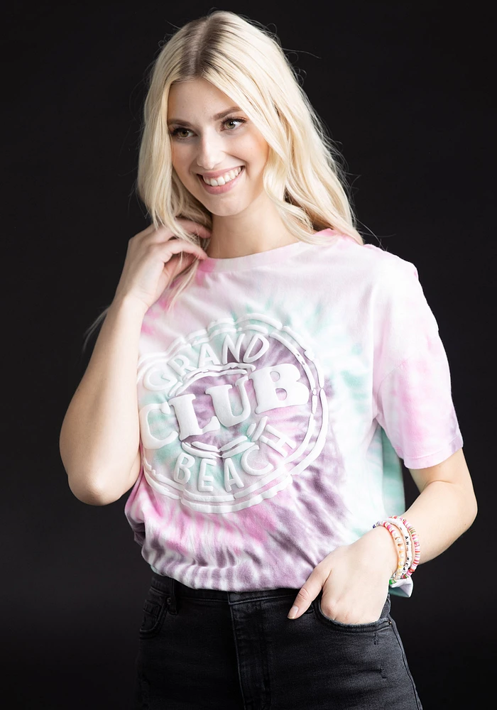 Women's Tie Dye Oversized Tee