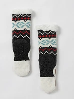 Women's Nordic Owl Slipper Sock