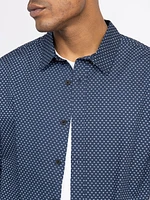 Men's Diamond Print Shirt