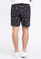 Men's 90s Print Board Short