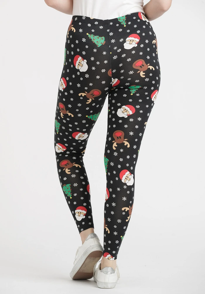 Women's Santa Reindeer Legging