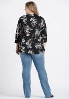 Women's Floral Cardigan