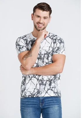 Men's Everyday Marble Print Tee