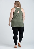 Women's Dragonfly Keyhole Tank