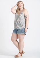 Women's Wrap Front Tank