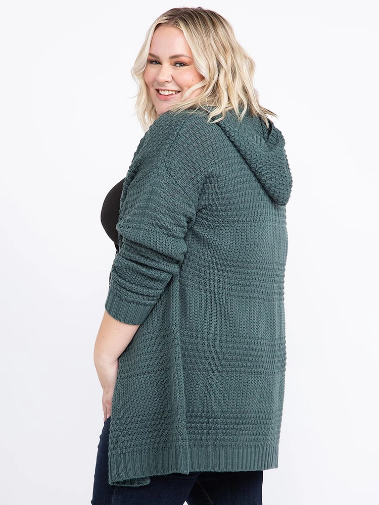 Women's Textured Cardigan