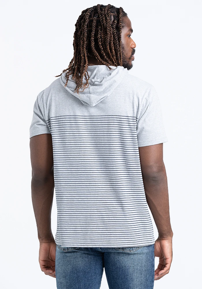 Men's Everyday Hooded Stripe Tee