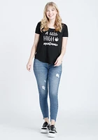 Women's High Maintence Scoop Neck Tee