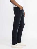 Men's Blue Black Slim Straight Jeans