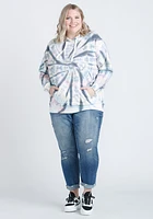 Women's Pastel Tie Dye Hoodie