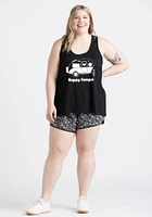 Women's Happy Camper Racerback Tank