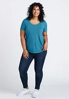 Women's Drapey Scoop Neck Tee