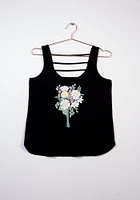 Women's Bouquet Ladderback Tank