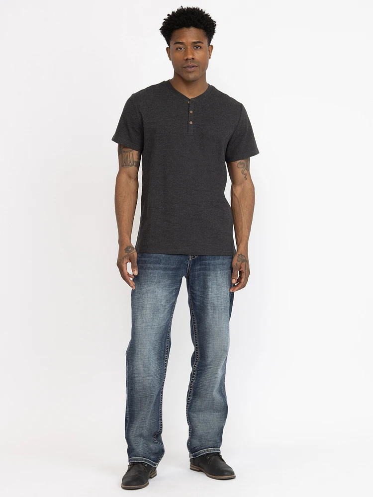 Men's Ottoman Henley Tee