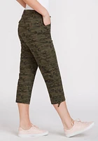 Women's Camo Cargo Crop