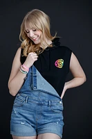 Women's Sleeveless Crop Hoodie