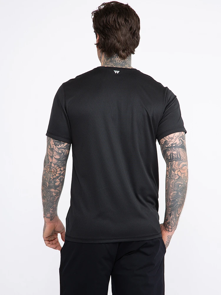 Men's Active Crew Neck Tee