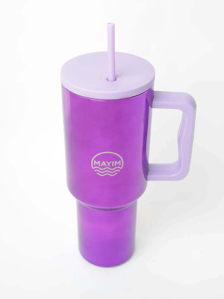 Lilac Electroplated Tumbler