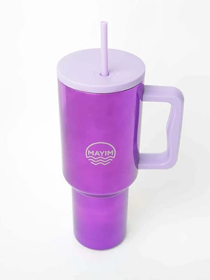 Lilac Electroplated Tumbler