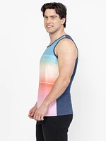 Men's Colour Block Tank