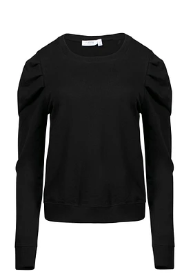 Women's Gathered Sleeve Sweatshirt