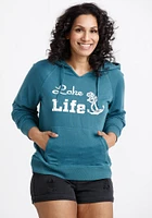 Women's Popover Lake Life Hoodie