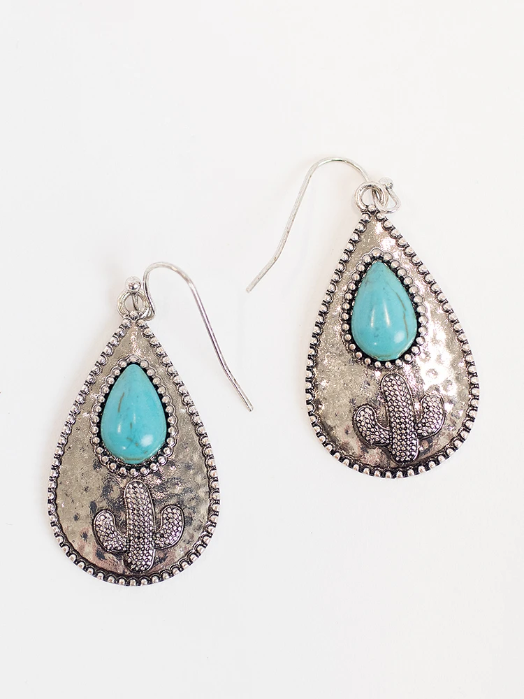 Women's Hammered Earrings