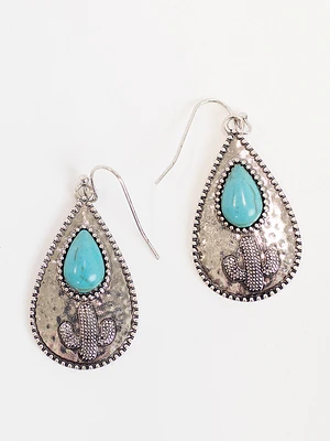 Women's Hammered Earrings