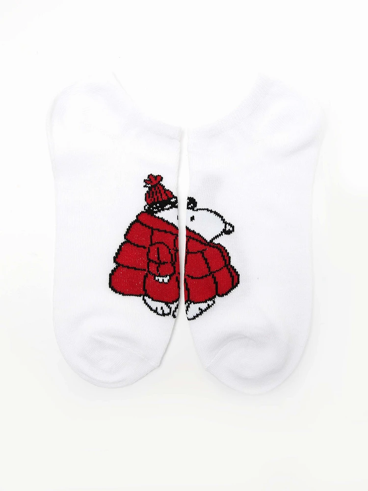 Women's Peanuts Holiday Socks