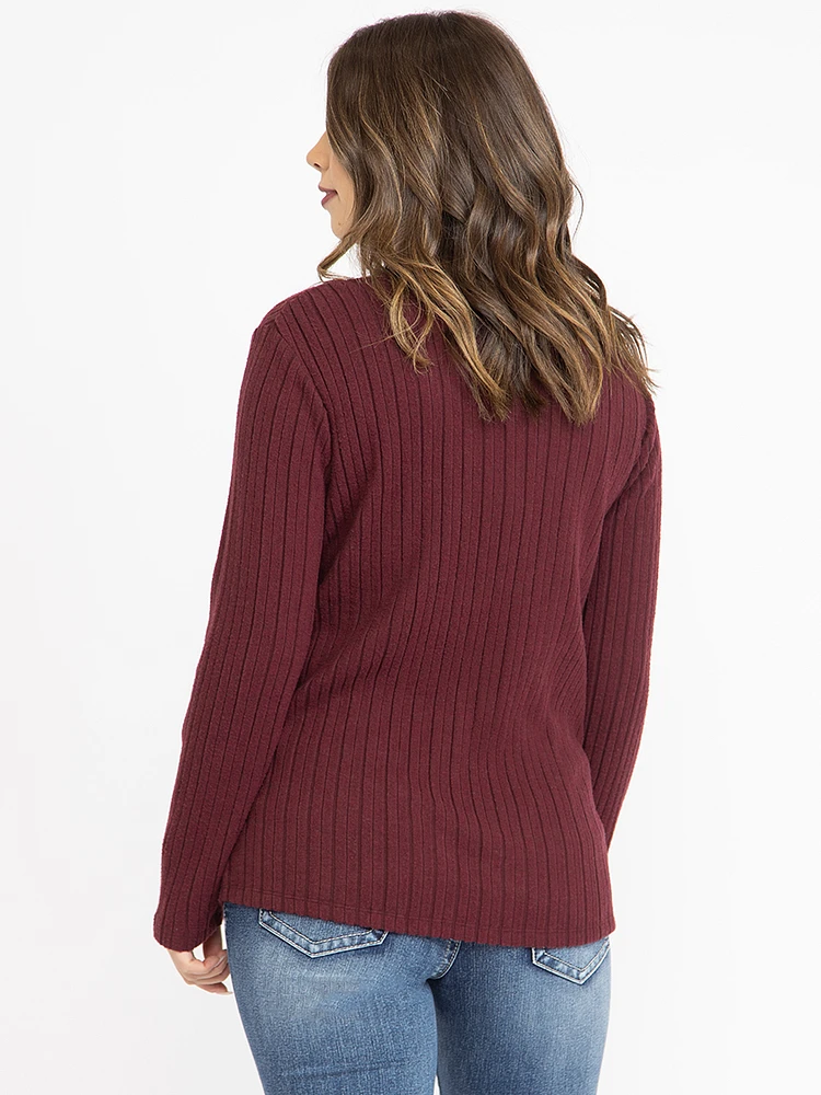 Women's Textured Rib Top