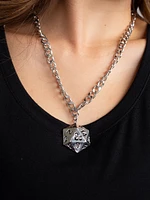 D&D Heavy Chain with 3D Charm Necklace