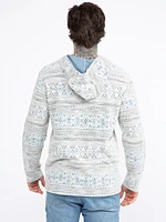 Men's Geometric Popover Hoodie