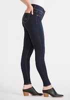 Women's Button Waist Skinny Jeans