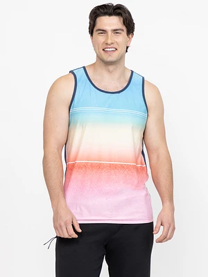 Men's Colour Block Tank