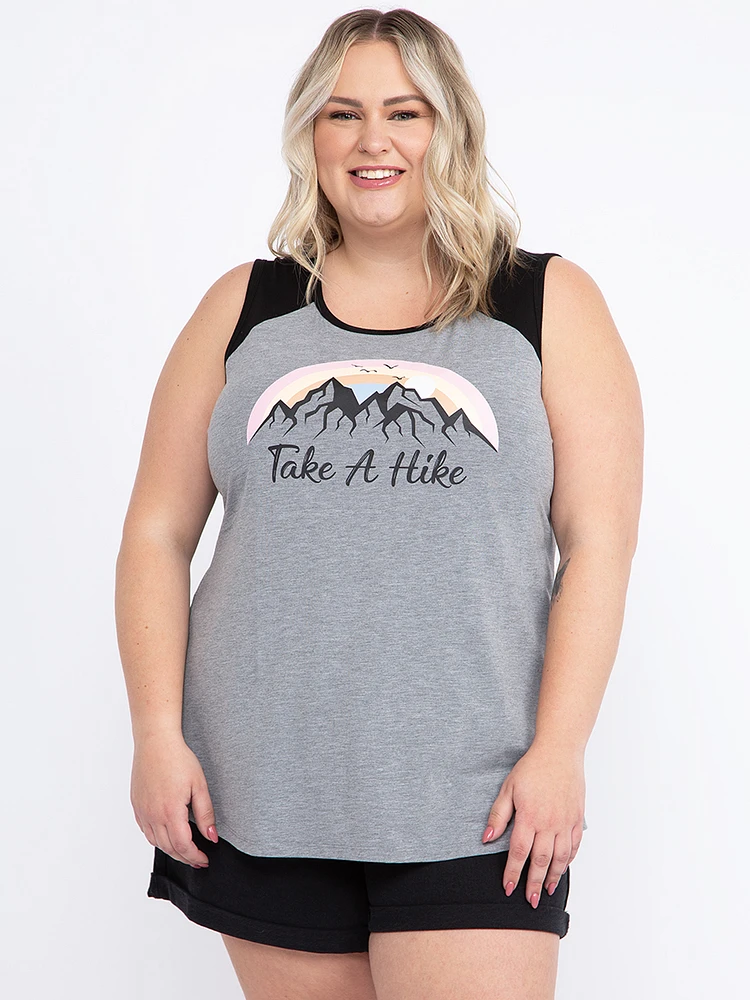 Women's Take A Hike Baseball Tank