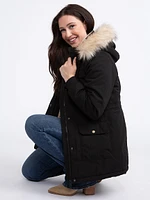 Women's Anorak with Sherpa Lining