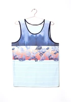 Men's Colour Block Tank