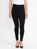 Women's 4 Pocket Pull-on Ponte Legging Pant