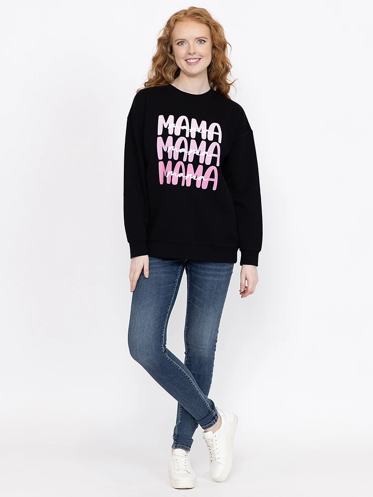 Women's Mama Oversize Shirt