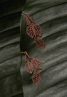 Women's Leaf Drop Earrings