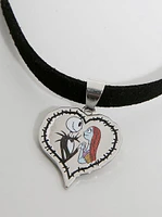 Nightmare Jack and Sally Ribbon Choker