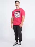 Men's Warning- Contains Facts Tee