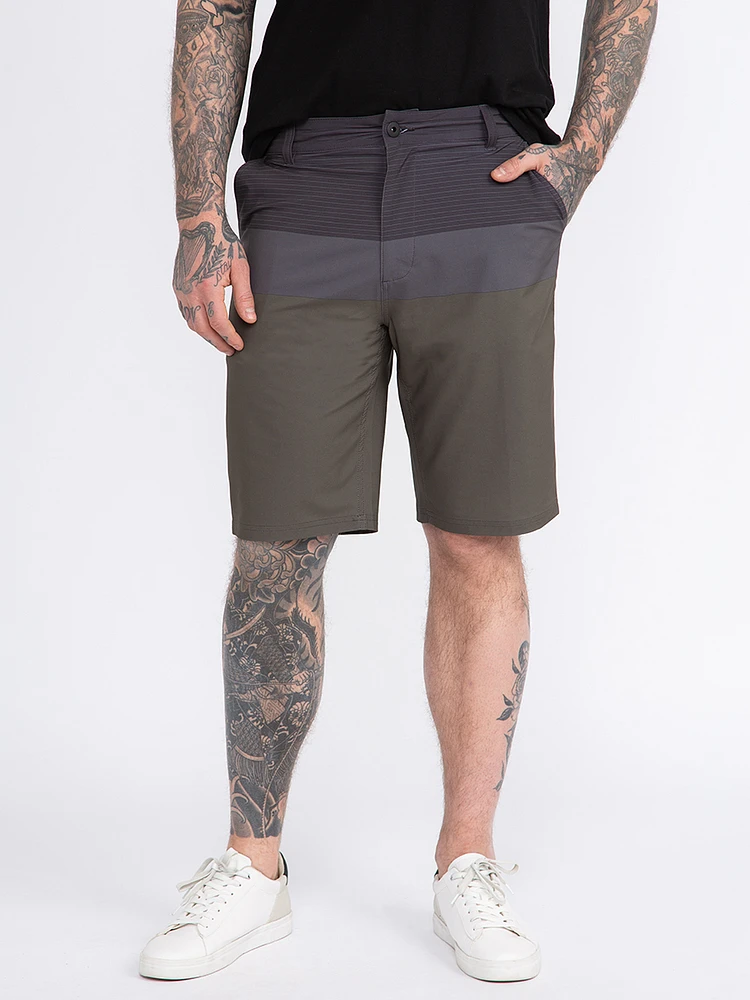 Men's Colour Blocked Hybrid Shorts