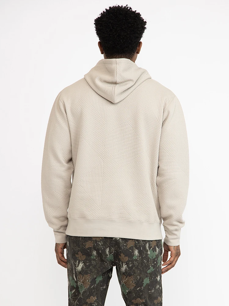 Men's Textured Hoodie