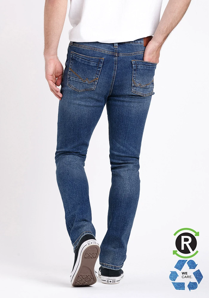 Men's Relaxed Slim Medium Wash Jeans