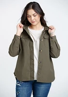 Women's Canvas Shacket