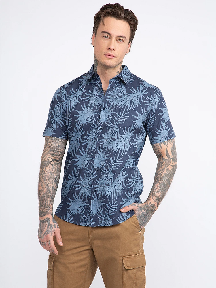 Men's Tropical Leaf Shirt