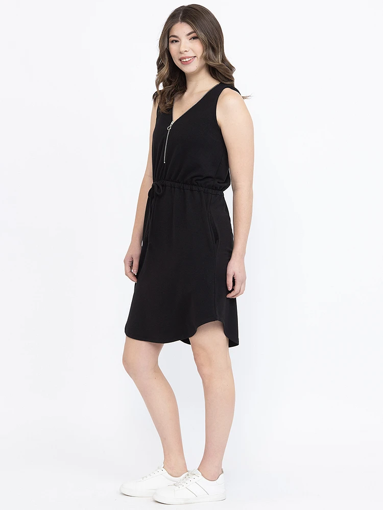 Women's Half Zip Tank Dress