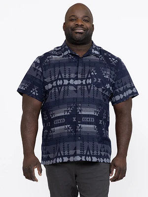 Men's Abstract Geometric Shirt