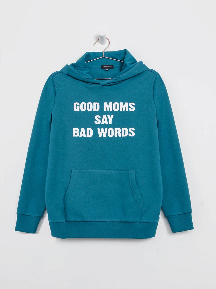 Women's Bad Moms Popover Hoodie